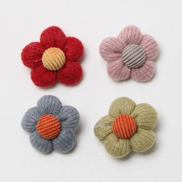 画像1: ウォームフラワーリボン（50入り） (1)