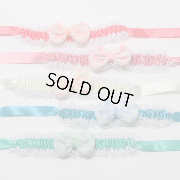 画像1: 水玉ランドチョーカー(結ぶタイプ)10本セット (1)