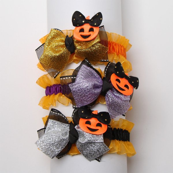 画像1: 8344　ハロウィンチョーカー（結ぶタイプ）8本セット (1)