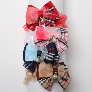 ワンちゃんリボン各種 犬 リボン トリミングリボン チョーカー バンダナ・スタイ