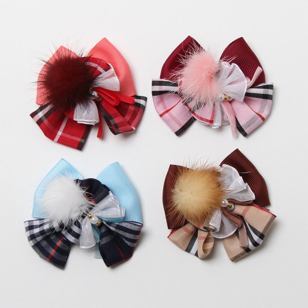 画像1: タータンファーレリボン　１０個入 (1)