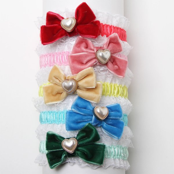 画像1: ベルベットチョーカー（結ぶタイプ）10本セット (1)