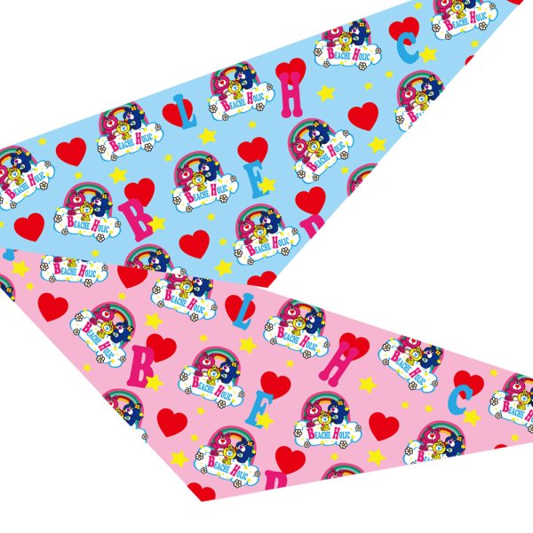 画像1: デザインバンダナ　カラフルベー君　１０枚セット (1)