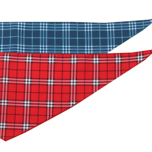 画像1: ブリティッシュチェックバンダナ　 (1)