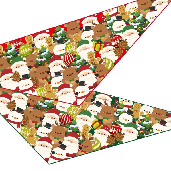 画像1: クリスマスパーティーバンダナ　１０枚セット (1)