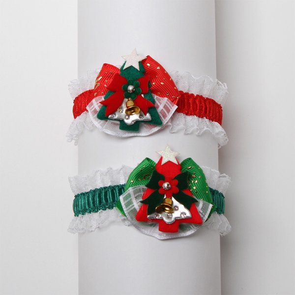 画像1: クリスマスチョーカー（結ぶタイプ）10本セット (1)