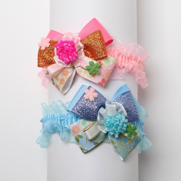 画像1: お正月かのこチョーカー（結ぶタイプ）6本セット (1)