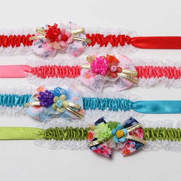 画像1: お正月かのこチョーカー（結ぶタイプ）8本セット (1)