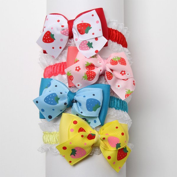 画像1: いちご摘みチョーカー（輪SS）8本セット (1)