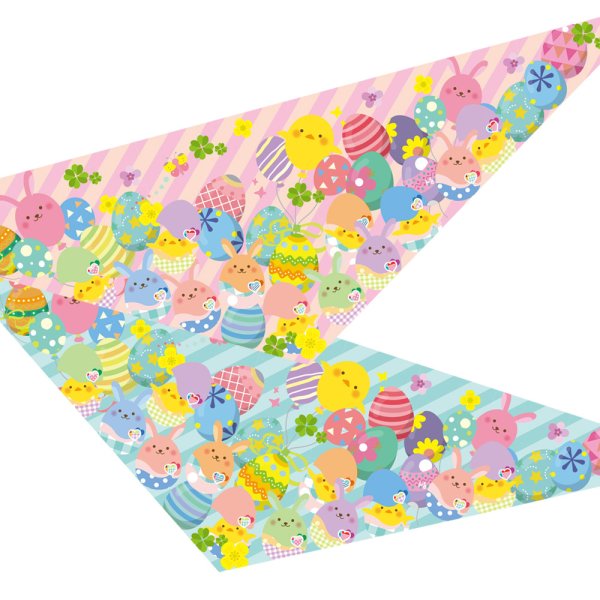 画像1: デザインバンダナ　スイートエッグ　１０枚セット (1)