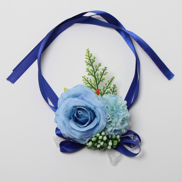 画像1: リングブーケRB26-b　ブルー　　１本 (1)