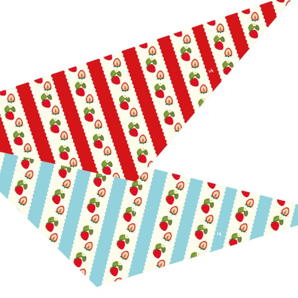 画像1: デザインバンダナ　ベリーポップ　１０枚セット (1)