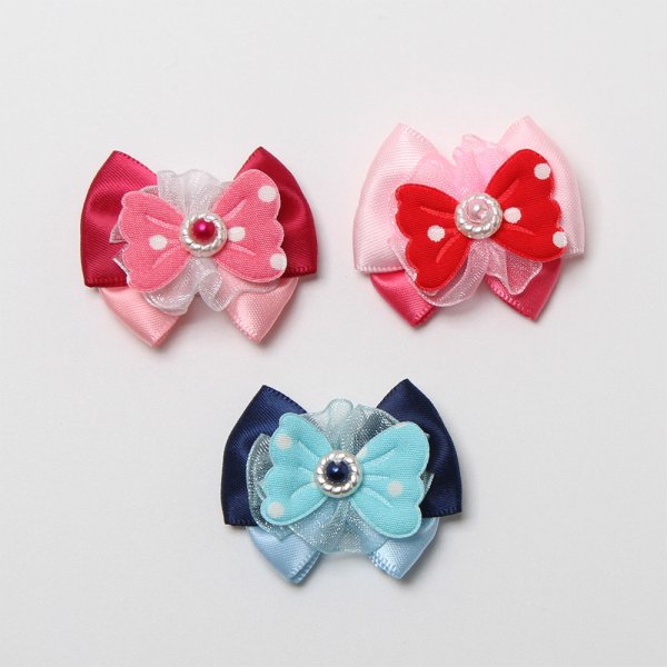 画像1: ドットバタフライリボン (1)