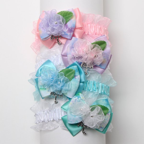 画像1: 梅雨色チョーカー（輪S）8本セット (1)