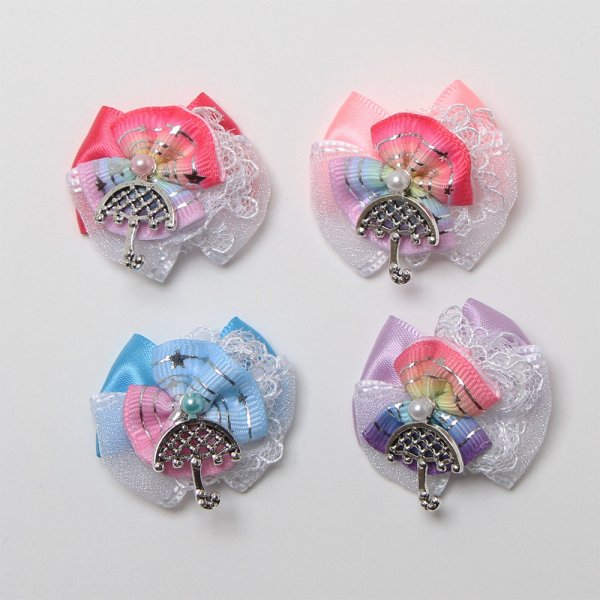 画像1: 虹色アンブレラリボン (1)