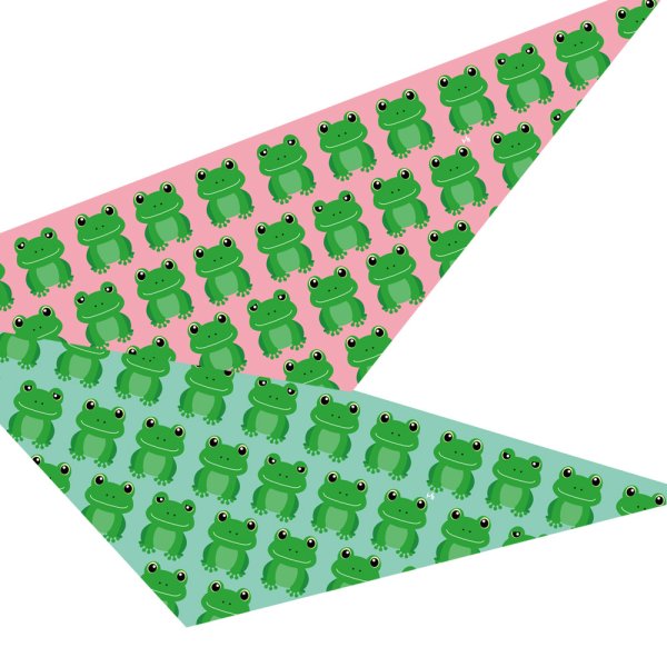 画像1: デザインバンダナ　ケロっと合唱団　１０枚セット (1)