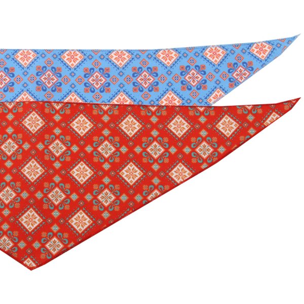 画像1: ノルディックカレイドバンダナ　 (1)