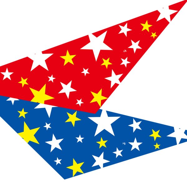 画像1: デザインバンダナ　スターライト　１０枚セット (1)