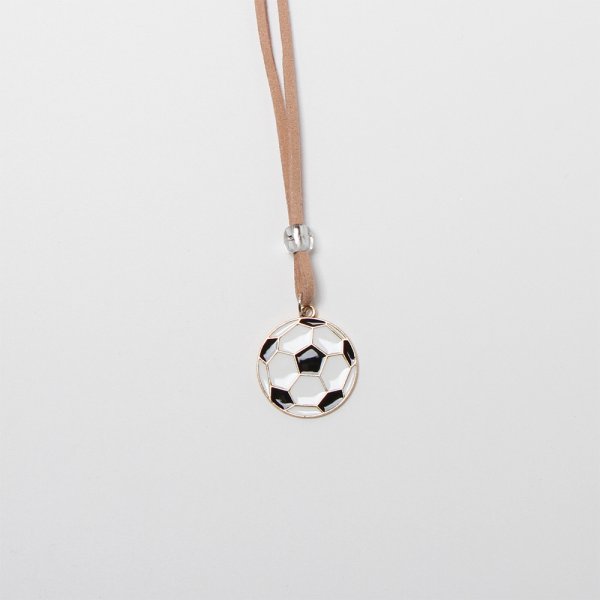 画像1: サッカーボールネックレス　１０本入り (1)