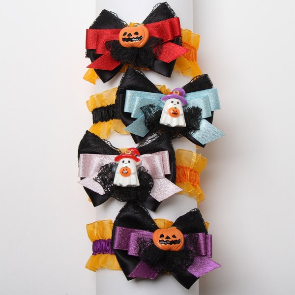 画像1: 8646　ハロウィンチョーカー（結ぶタイプ）8本セット (1)