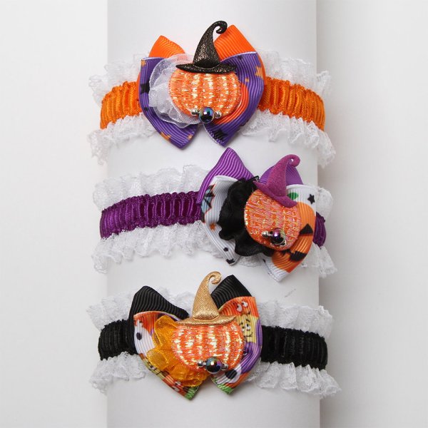 画像1: 8642　ハロウィンチョーカー（結ぶタイプ）10本セット (1)
